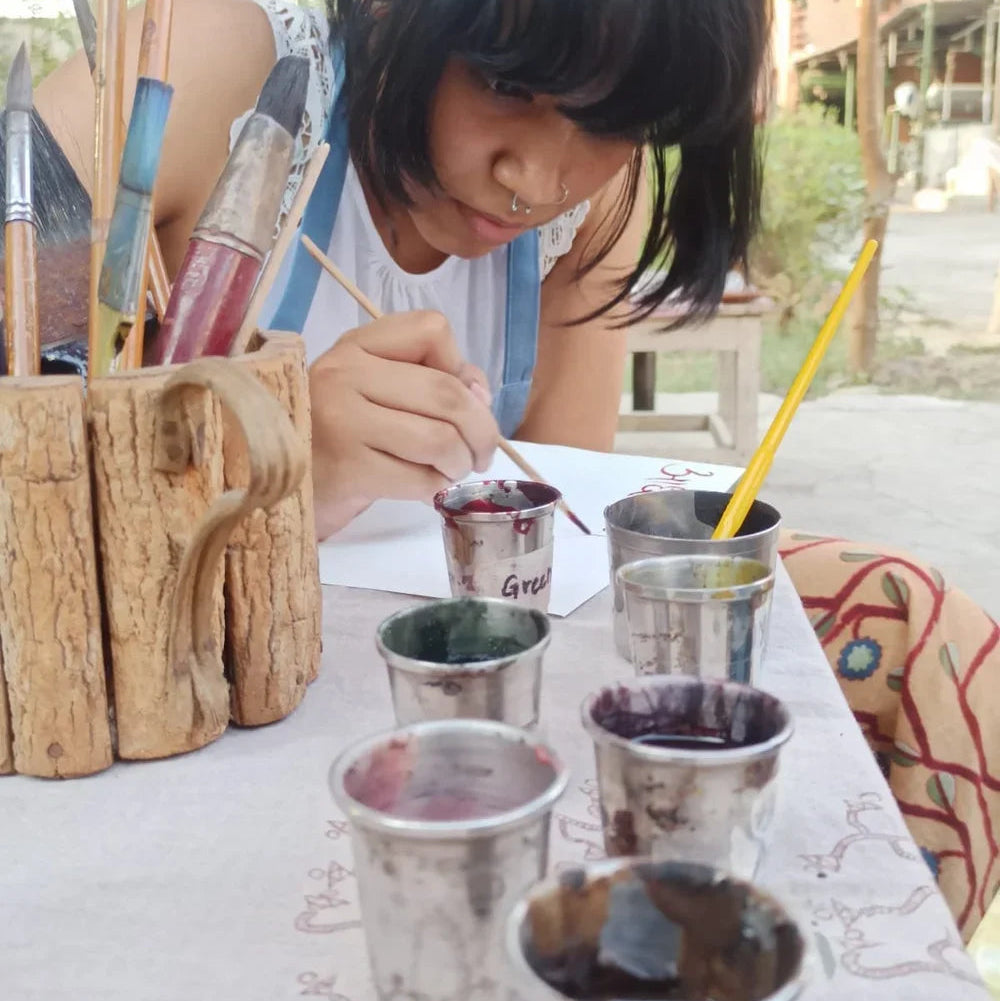 DIY Kit: Fabric Painting with Natural Dye Paste