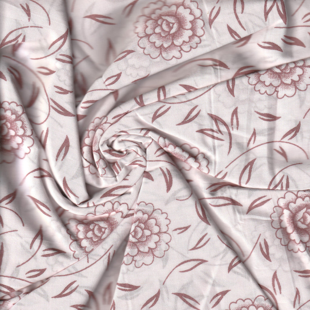 Natural Dyed Cambric Fabric | Sun White | 2.5 Meters