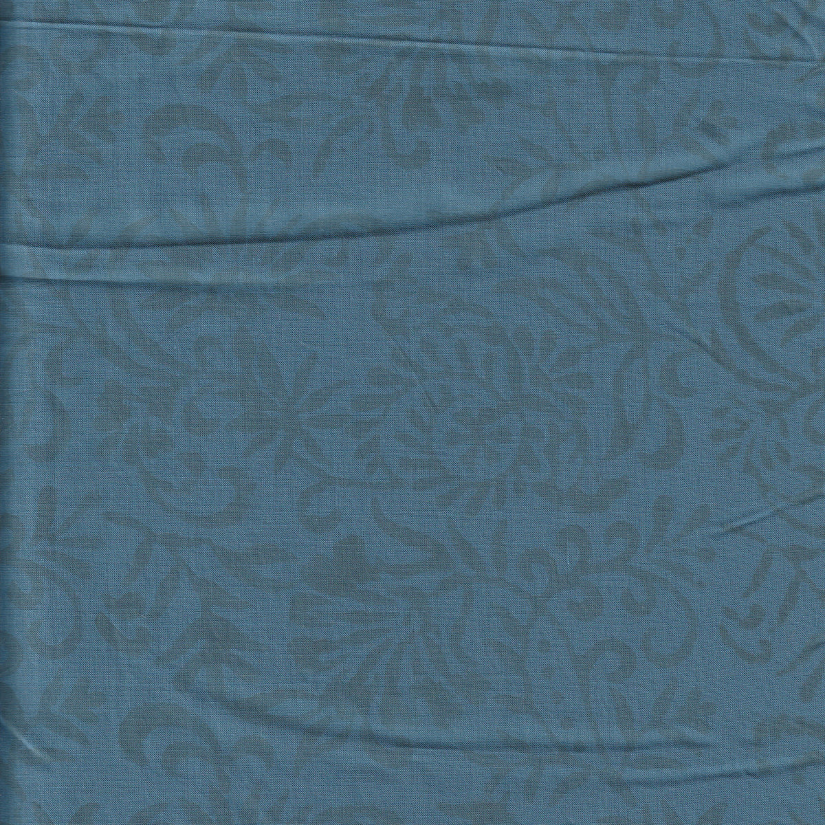 Natural Dyed Cambric Fabric | Woad Blue | 2.5 Meters