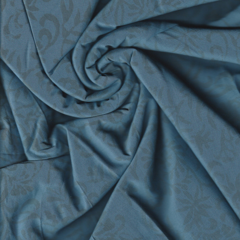 Natural Dyed Cambric Fabric | Woad Blue | 2.5 Meters
