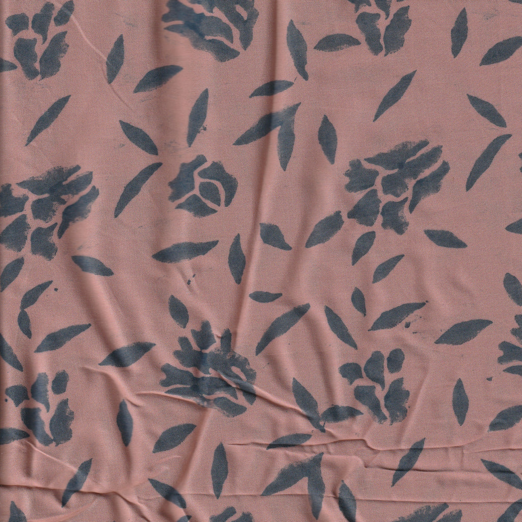 Natural Dyed Cambric Fabric | Beet Rose | 4 Meters