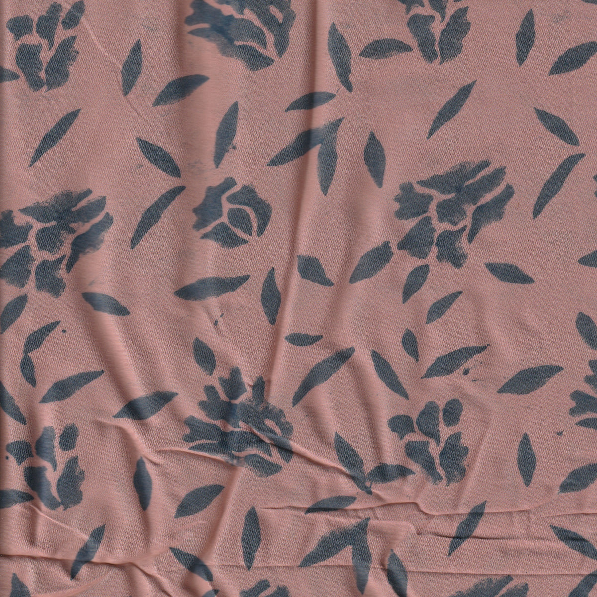 Natural Dyed Cambric Fabric | Beet Rose | 4 Meters