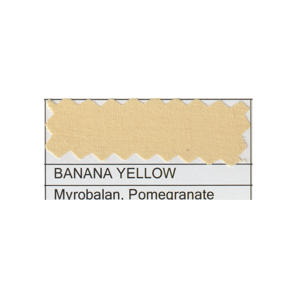 Organic Cambric Fabric | Banana Yellow | Truetone Ink