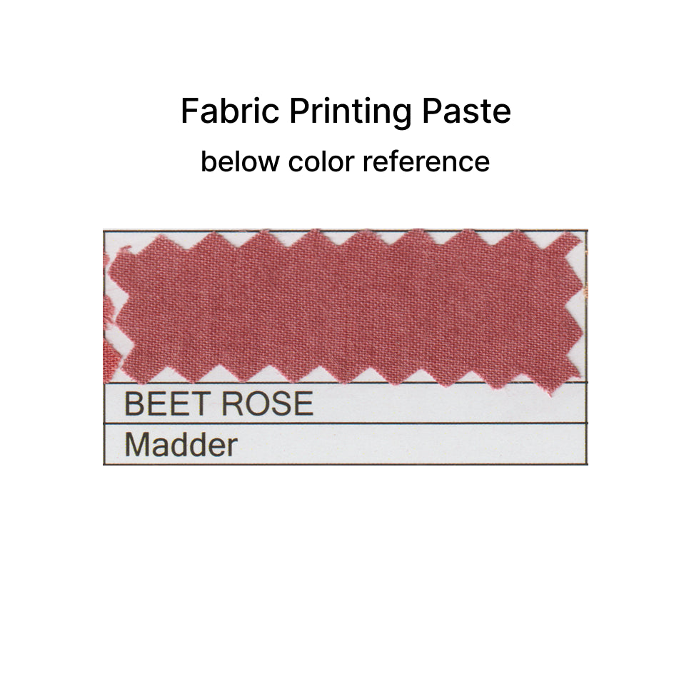 Beet Rose | Fabric Printing Paste | 50 ML | 500 ML | Truetone Ink