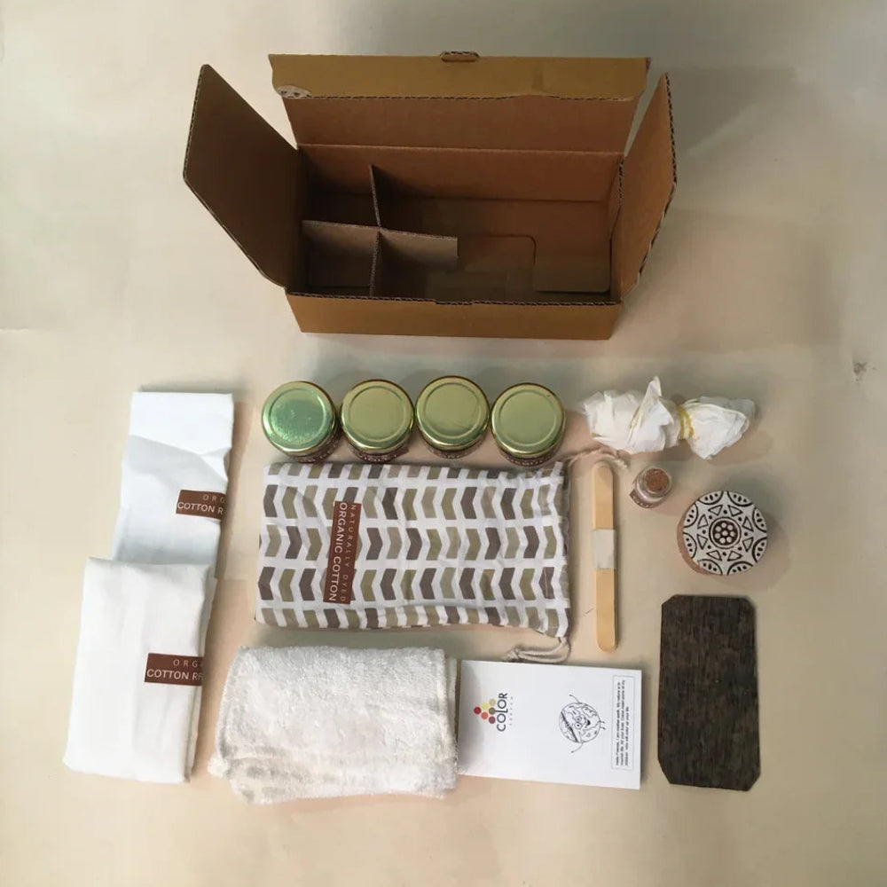 DIY KIT: Block Printing with Natural Dye Paste