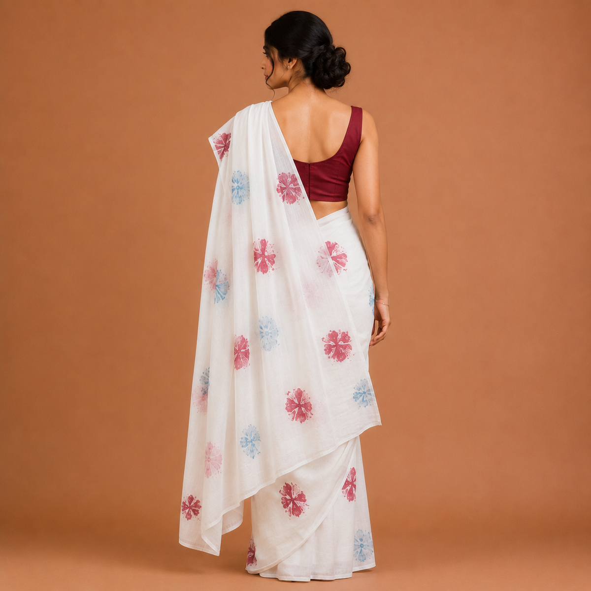 Natural Dyed Saree | Handloom Silk