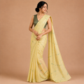 Natural Dyed Saree | Mul Cotton | Abstract Design