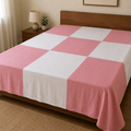 Natural Dyed Bedsheet - Rose Pink