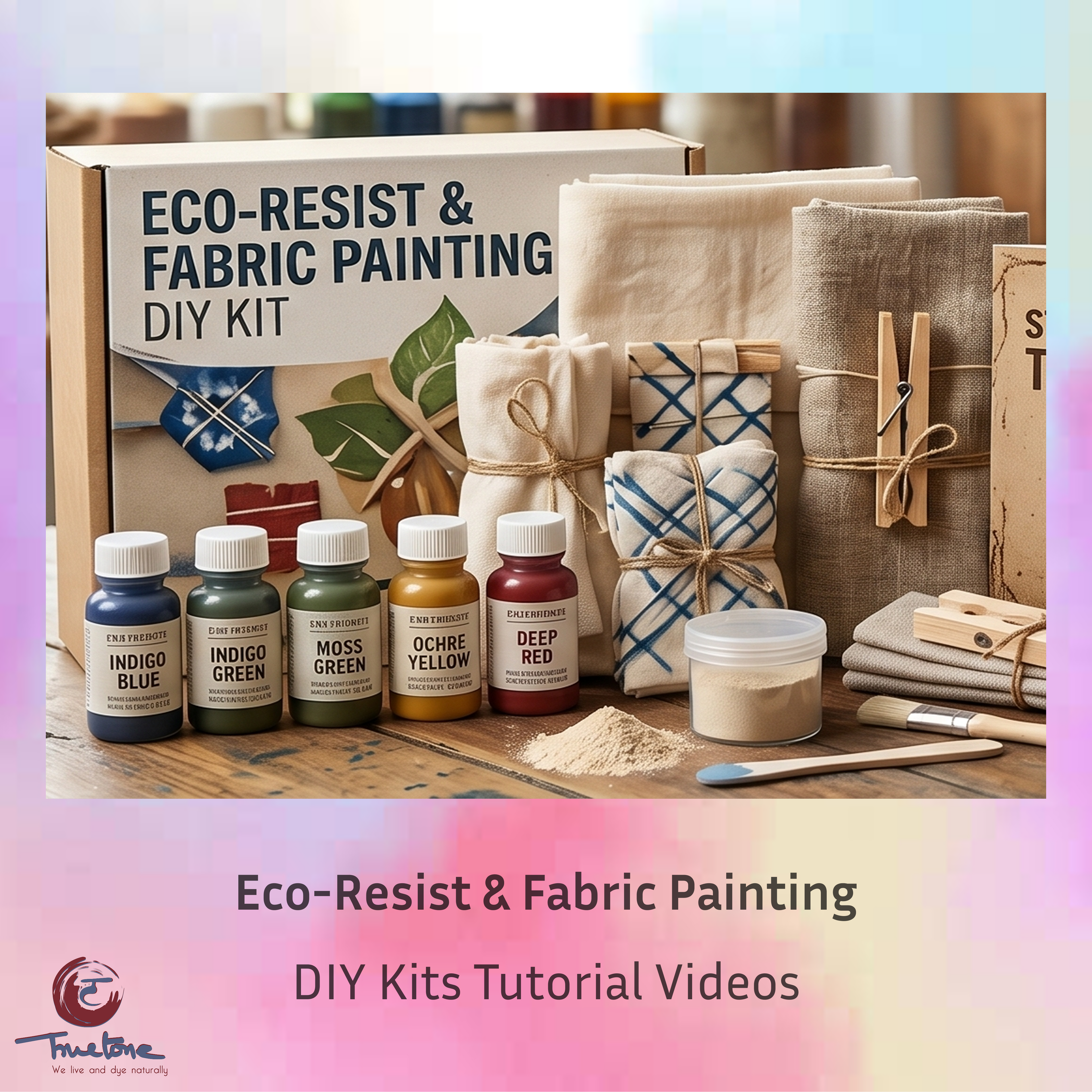 DIY Kit Tutorial Video: Eco-Resist & Fabric Painting