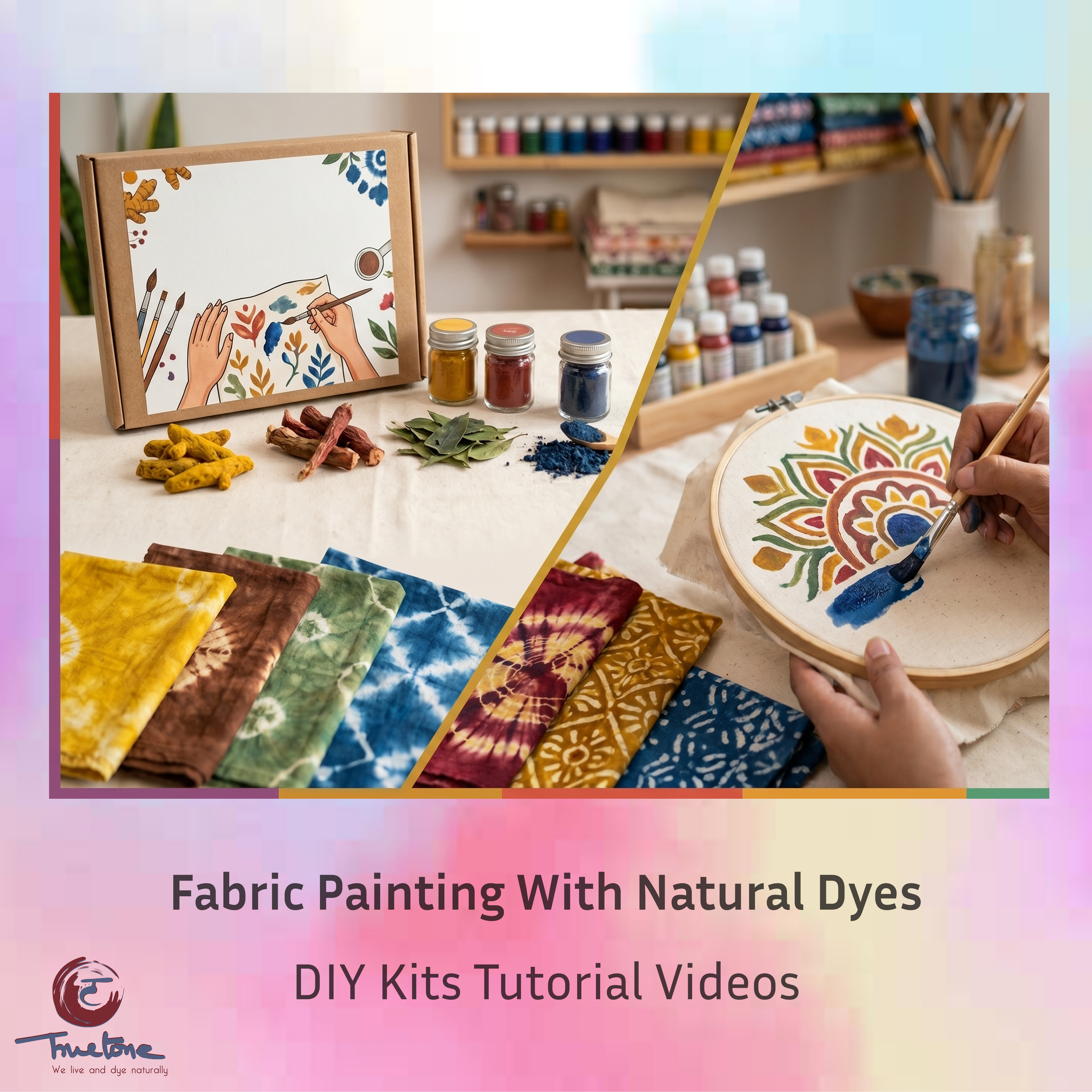 DIY Kit Tutorial Video: Fabric Painting with Natural Dye