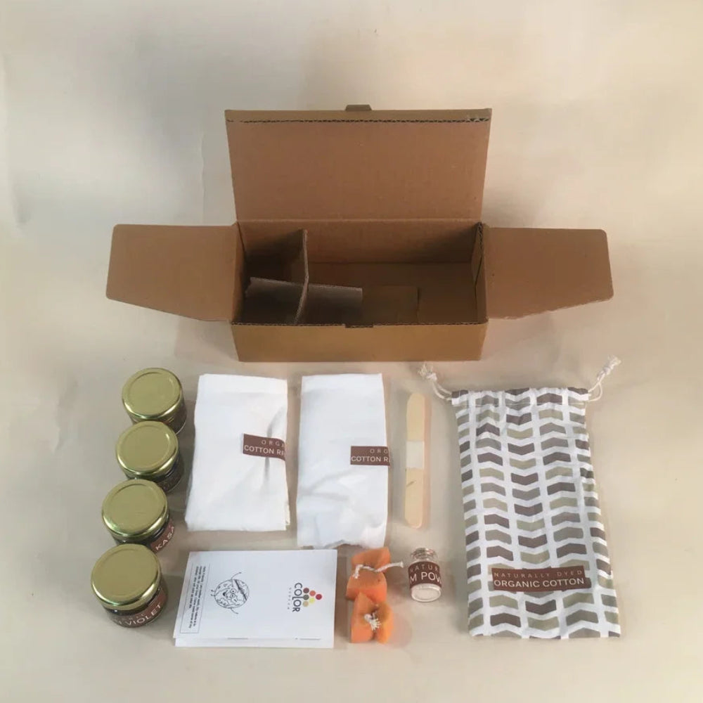 DIY Kit: Fabric Painting with Natural Dye Paste