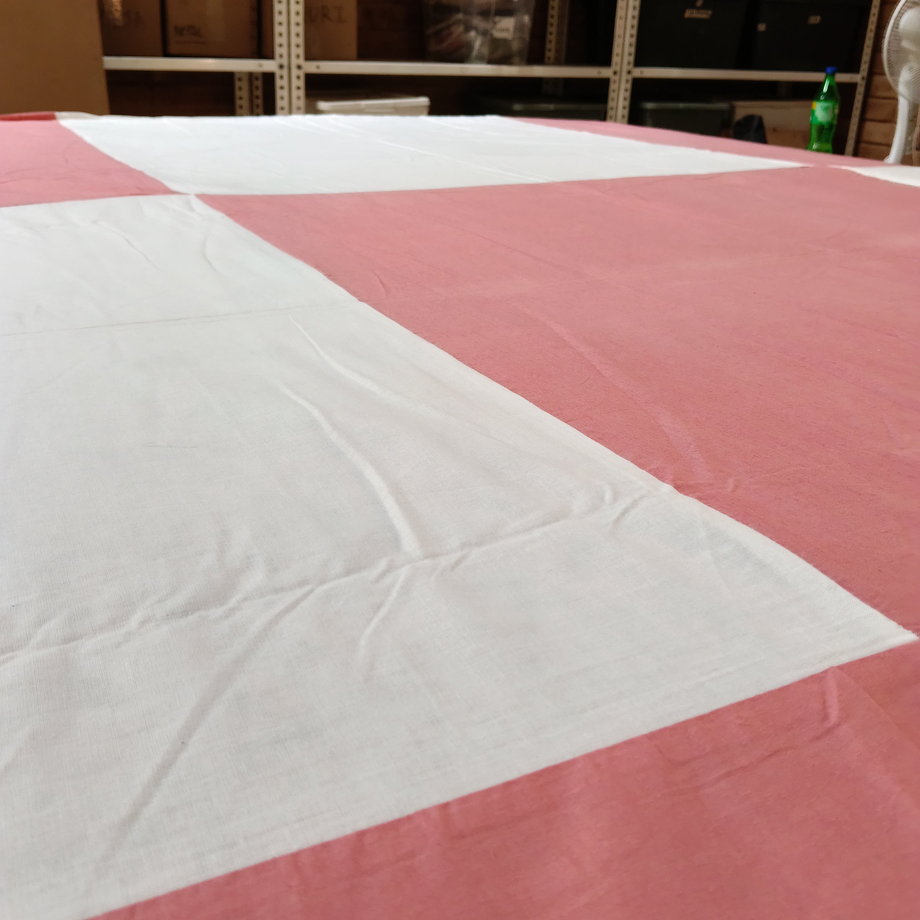 Natural Dyed Bedsheet - Rose Pink