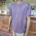Natrually Dyed T-Shirt | Lavender Lilac | Size: XL