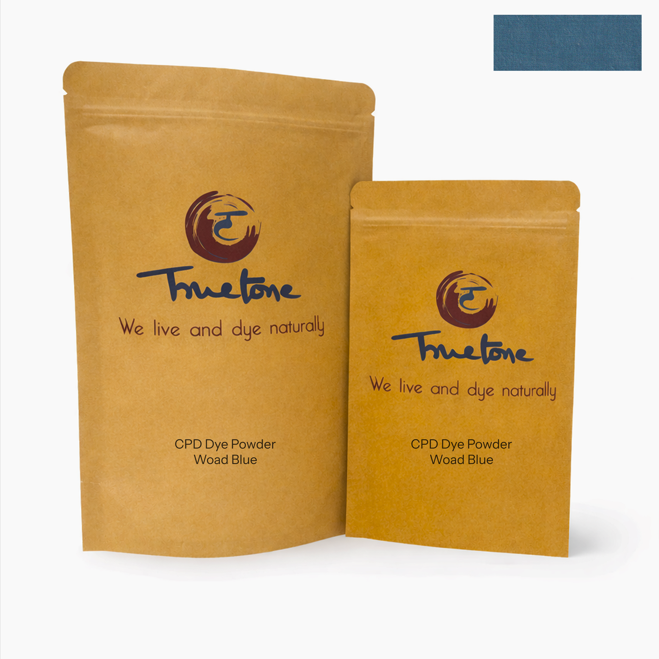 Woad Blue | Fabric CPD Dye | 50 Gms | 500 Gms | Truetone Ink
