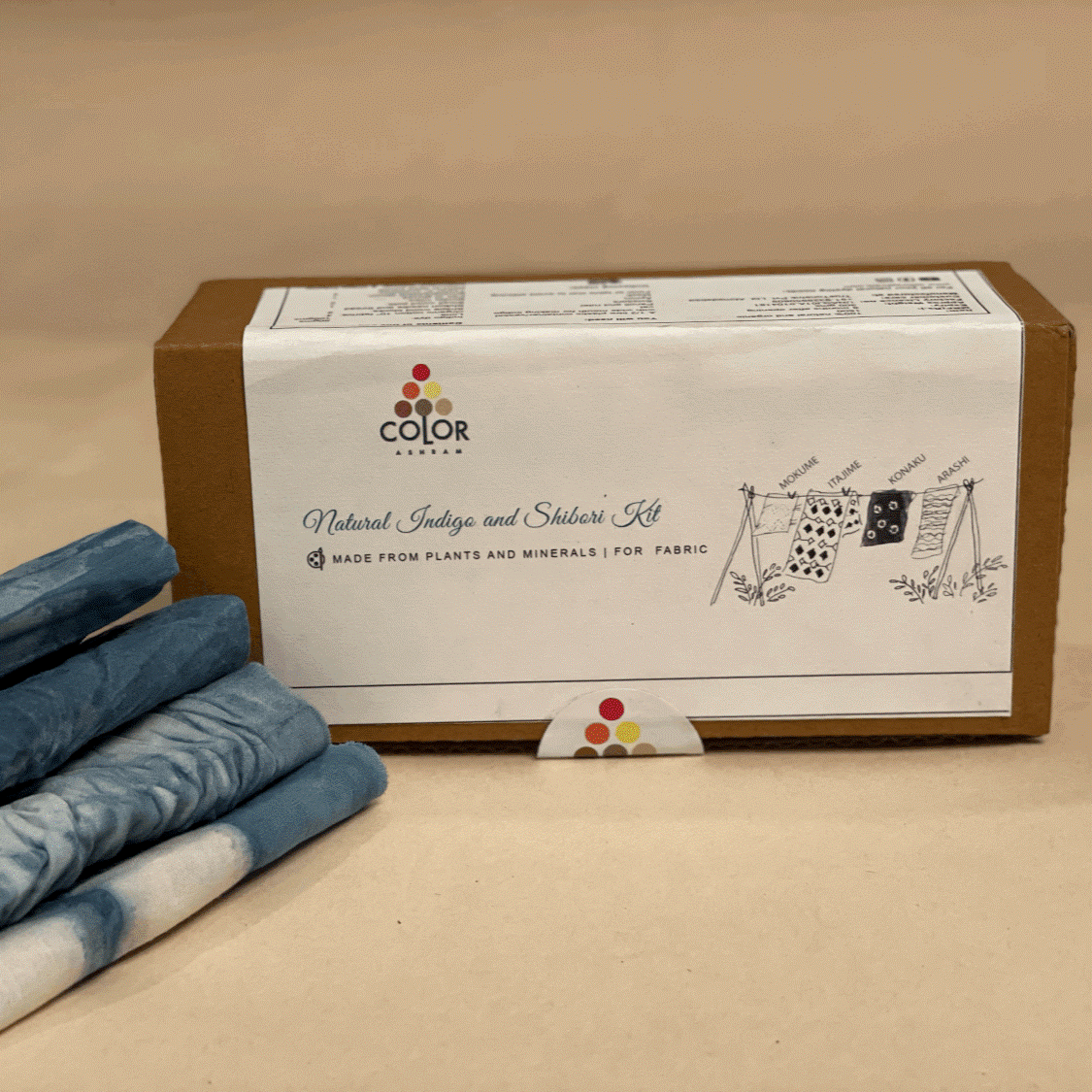 DIY Kit: Natural Indigo and Shibori