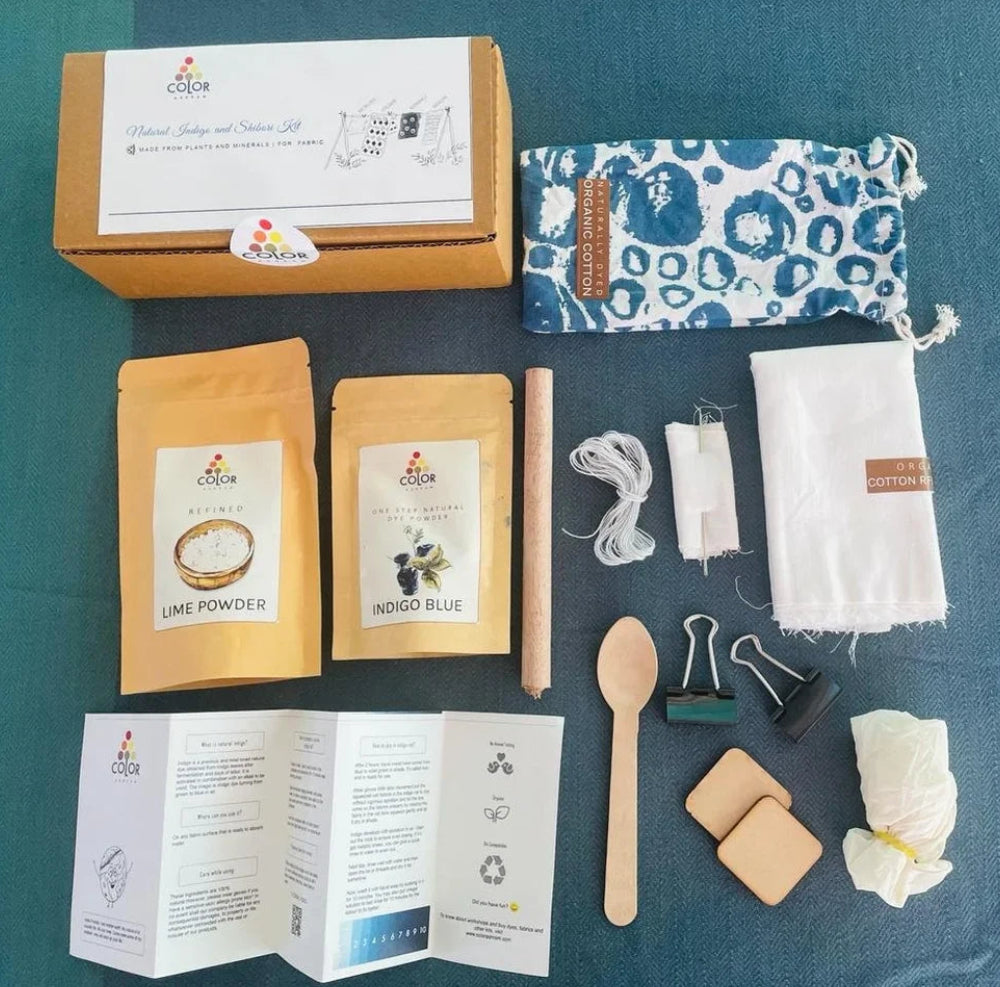 DIY Kit: Natural Indigo and Shibori