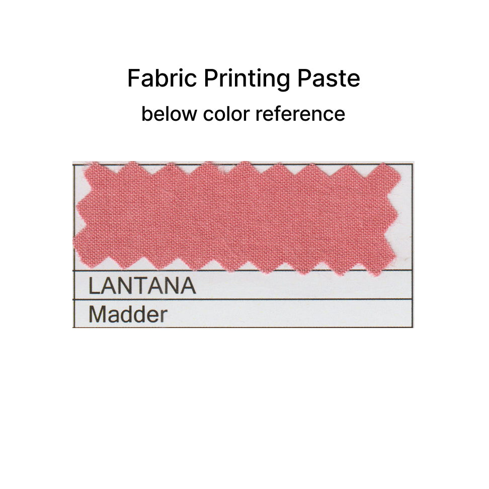 Lantana | Fabric Printing Paste | 50 ML | 500 ML | Truetone Ink