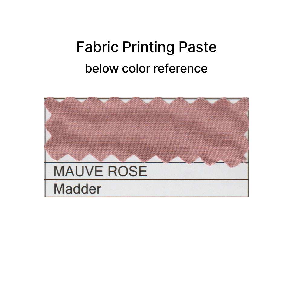 Mauve Rose | Fabric Printing Paste | 50 ML | 500 ML | Truetone Ink