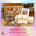 DIY Kit Tutorial Video: Natural Color Tie & Dye