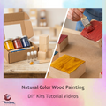 DIY Kit Tutorial Video: Natural Water Colors for Paper & Canvas