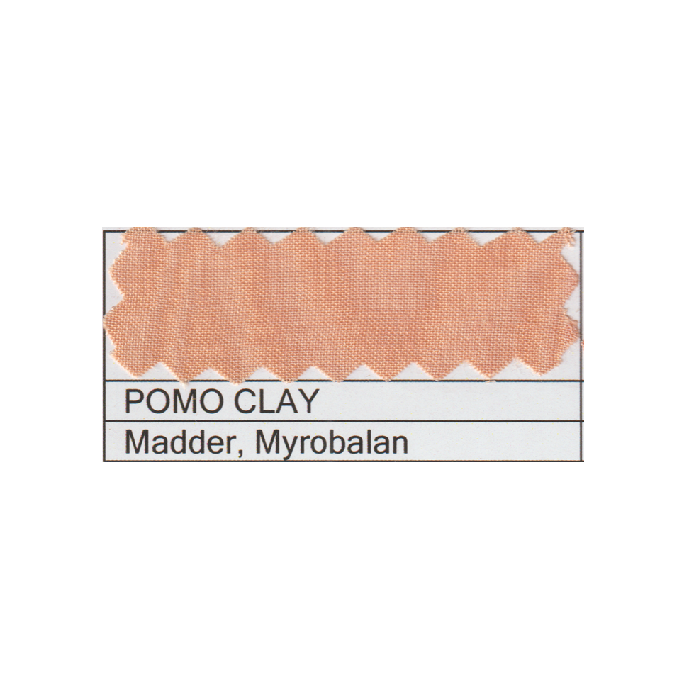 Organic Cambric Fabric | Pomo Clay | Truetone Ink