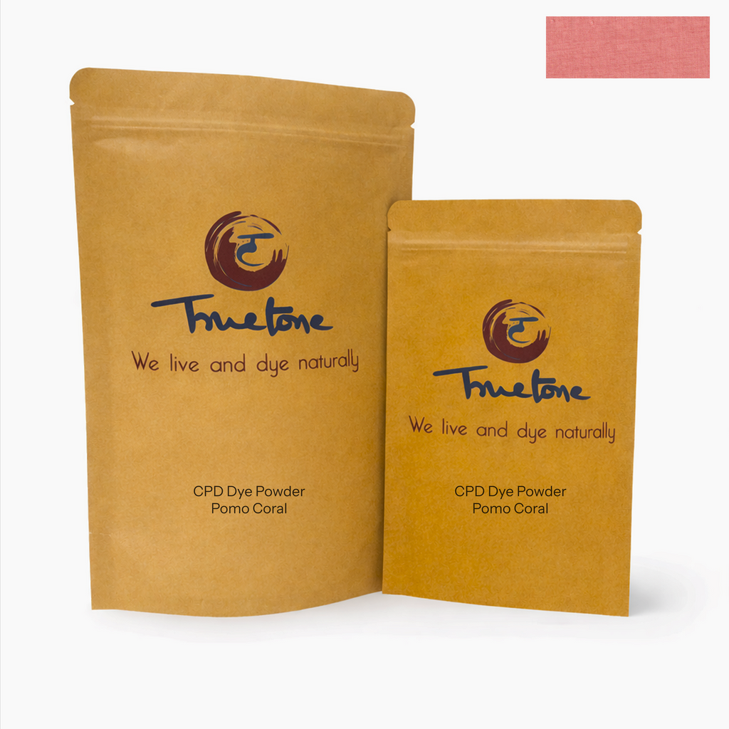 Pomo Coral | Fabric CPD Dye | 50 Gms | 500 Gms | Truetone Ink