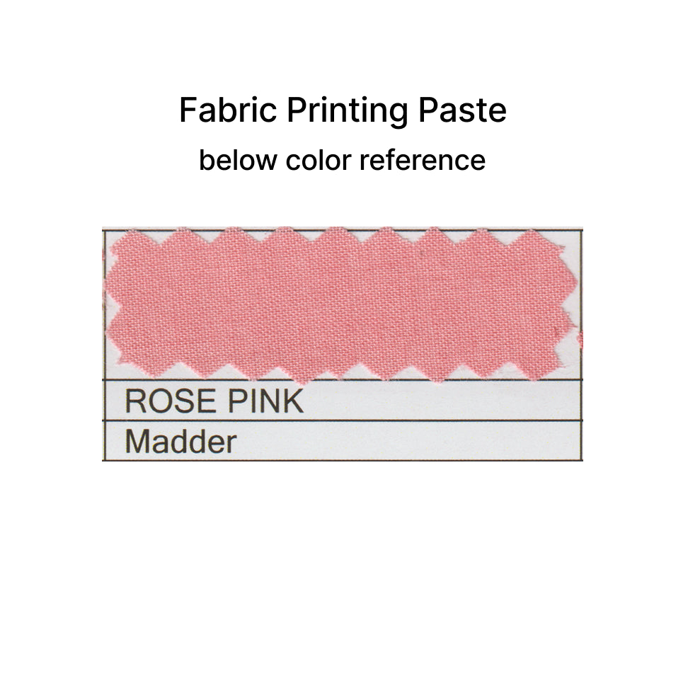Rose Pink | Fabric Printing Paste | 50 ML | 500 ML | Truetone Ink