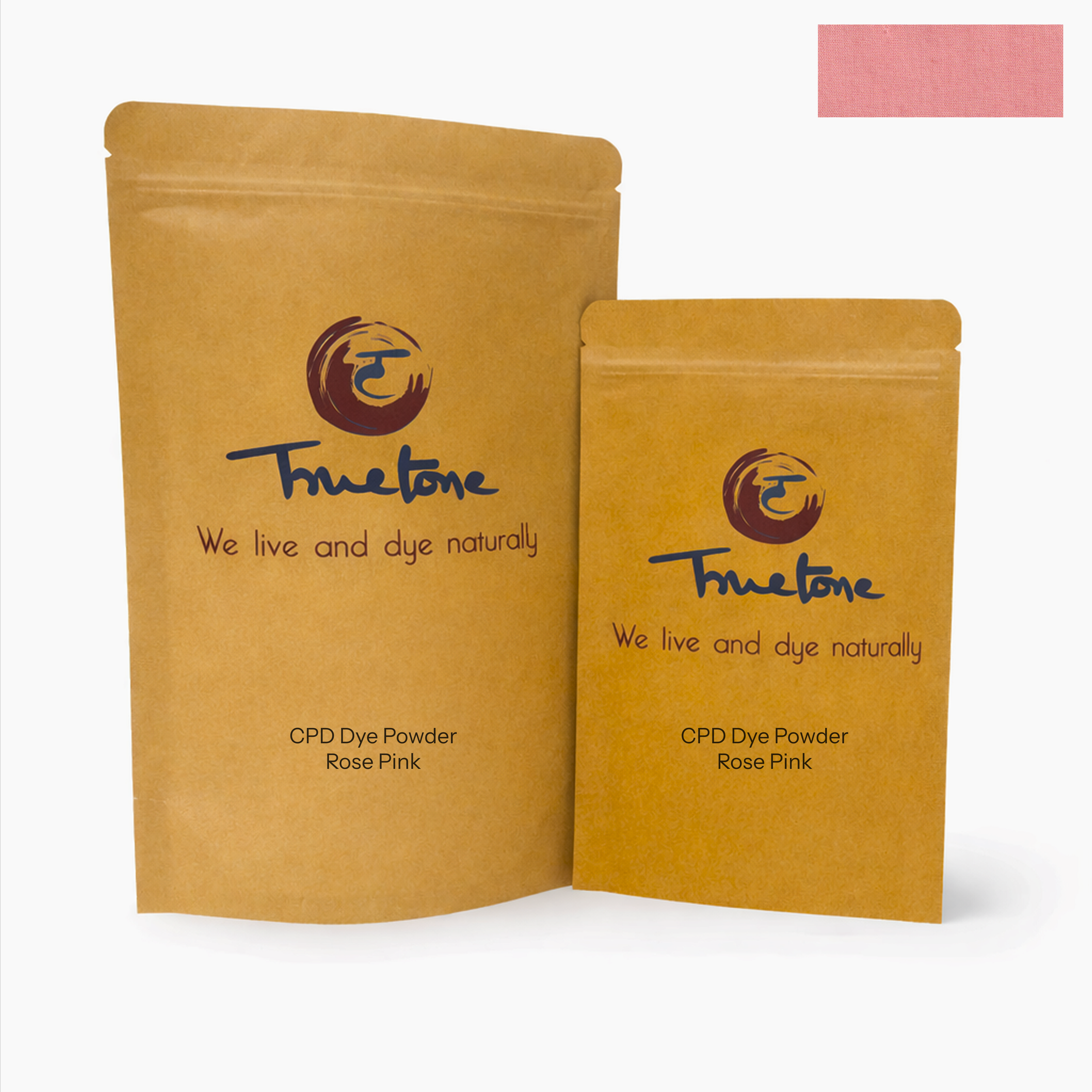 Rose Pink | Fabric CPD Dye | 50 Gms | 500 Gms | Truetone Ink