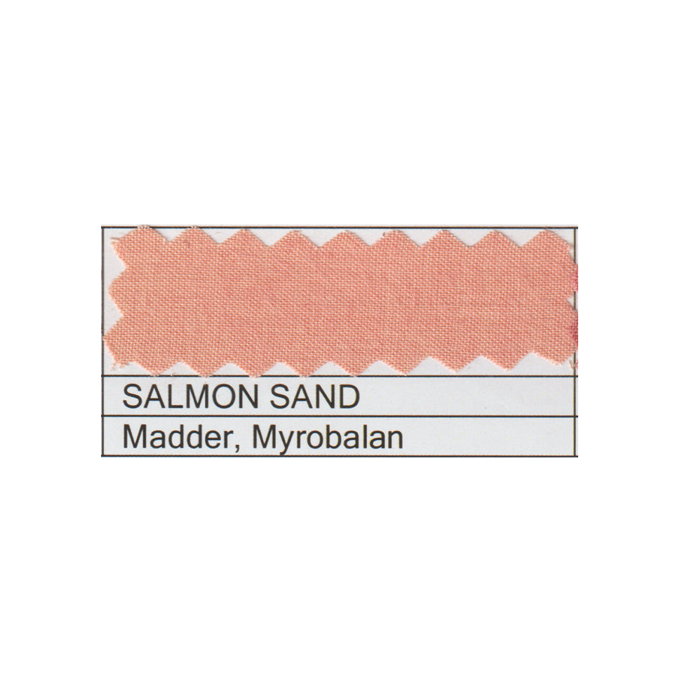 Organic Cambric Fabric | Salmon Sand | Truetone Ink