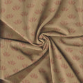 Organic Cotton | Naturally Dyed Screen Printed Fabric Cut Piece | 2 Meters | Truetone Ink