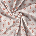 Organic Cotton | Naturally Dyed Screen Printed Fabric Cut Piece | 4.5 Meters | Truetone Ink