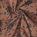 Organic Cotton | Naturally Dyed Screen Printed Fabric Cut Piece | 2 Meters | Truetone Ink
