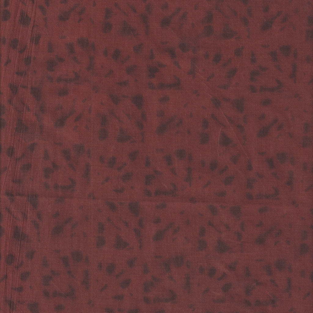 Organic Cotton | Naturally Dyed Screen Printed Fabric Cut Piece | 1.5 Meters | Truetone Ink