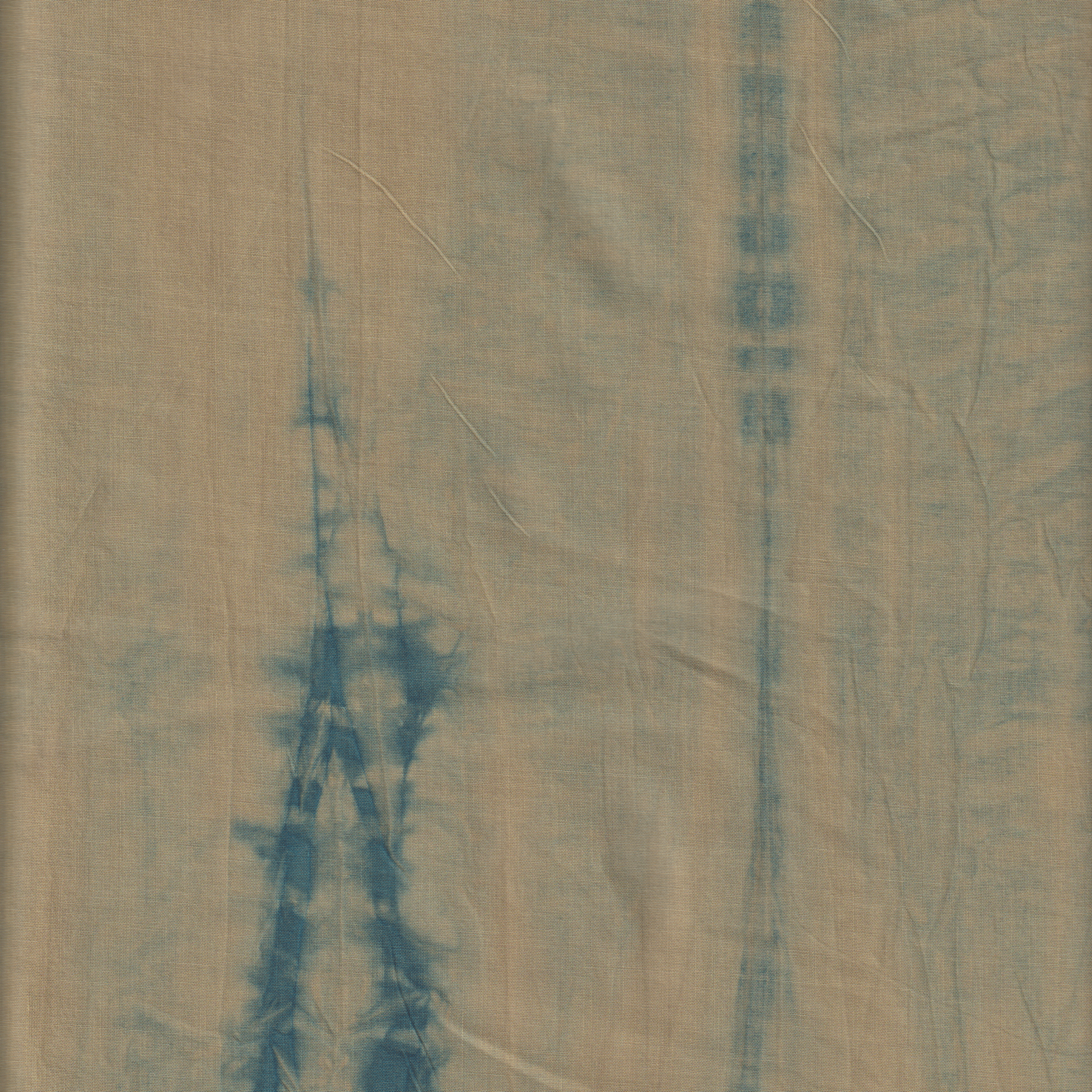 Organic Cotton | Naturally Dyed Tie dye Fabric Cut Piece | 2 Meters | Truetone Ink