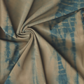 Organic Cotton | Naturally Dyed Tie dye Fabric Cut Piece | 2 Meters | Truetone Ink