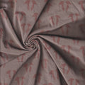 Organic Cotton | Naturally Dyed Screen Printed Fabric Cut Piece | 1 Meter | Truetone Ink