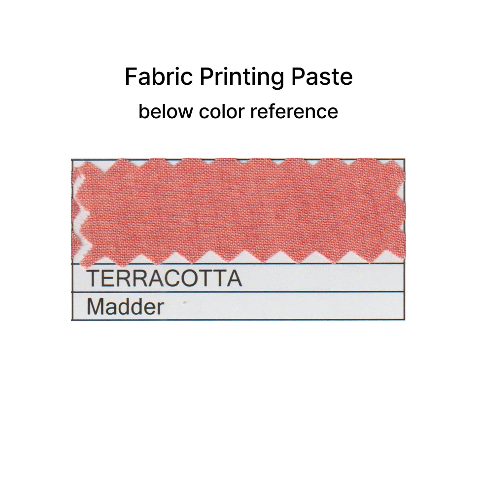 Terracotta | Fabric Printing Paste | 50 ML | 500 ML | Truetone Ink