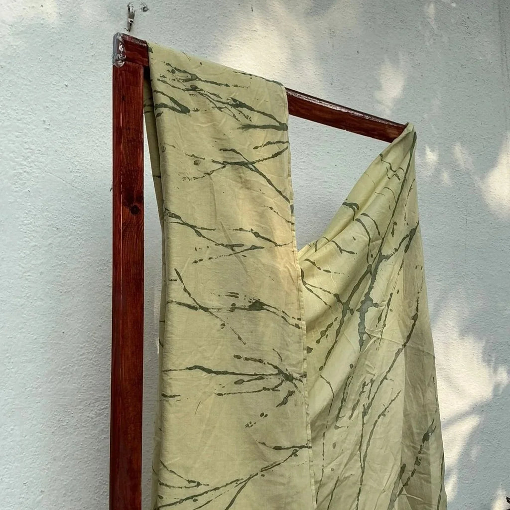 Natural Dyed Saree | Abstract | Truetone Ink