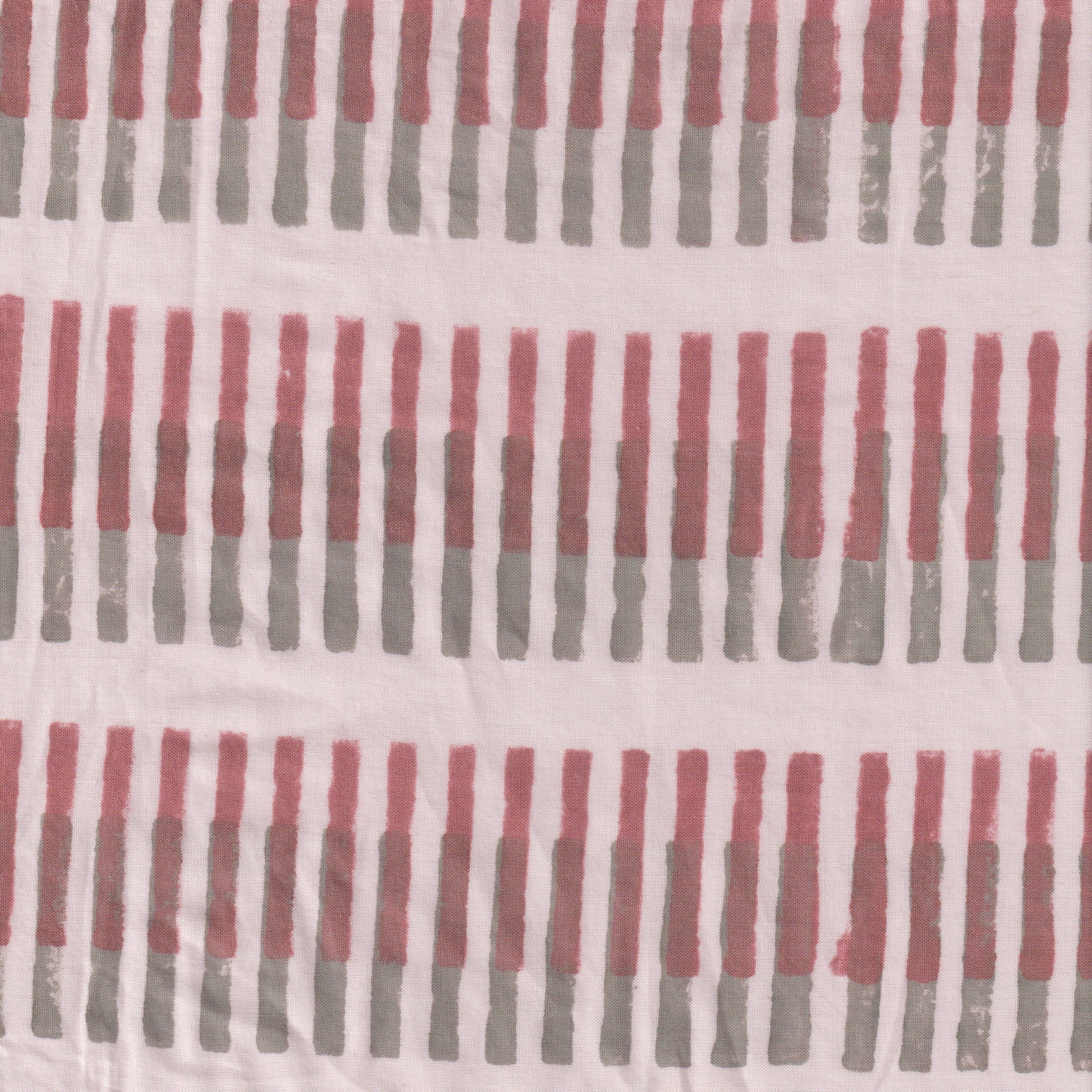 Swatch Set | Block Printed samples | Organic Cotton | With natural Dye Paste