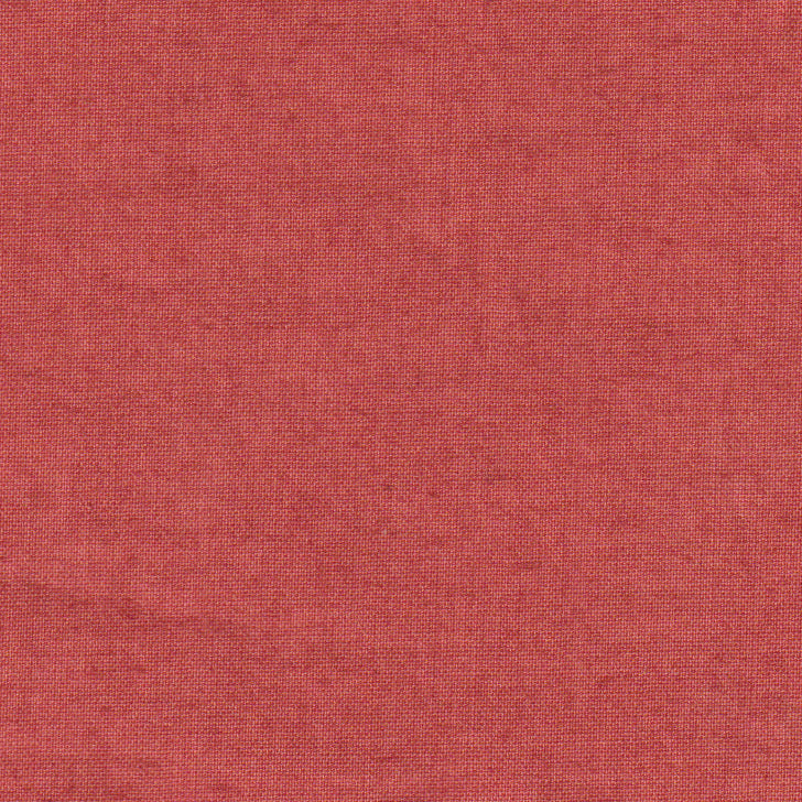 Organic Cambric Fabric | Madder Brick | Truetone Ink